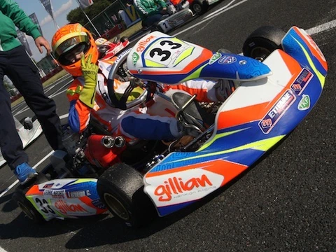 Gillian Henrion - Karting