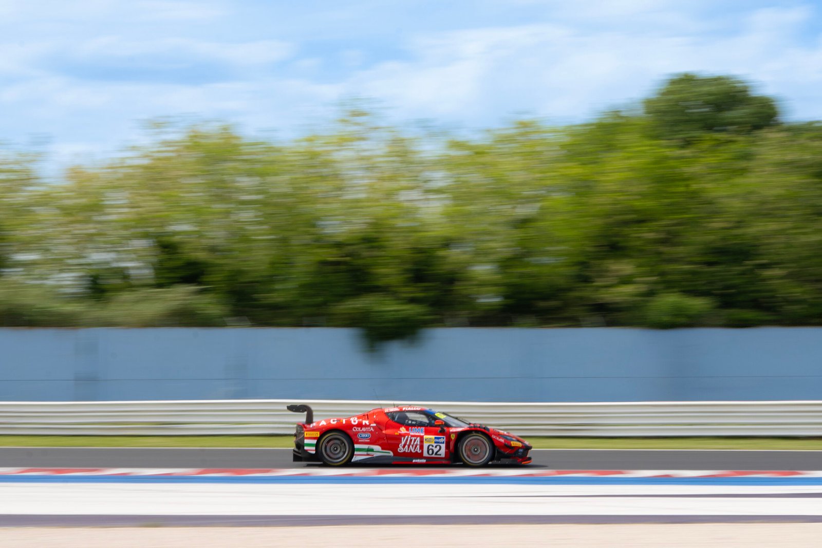 Leonardo Colavita brilla al debutto con AF Corse nel Campionato Italiano GT