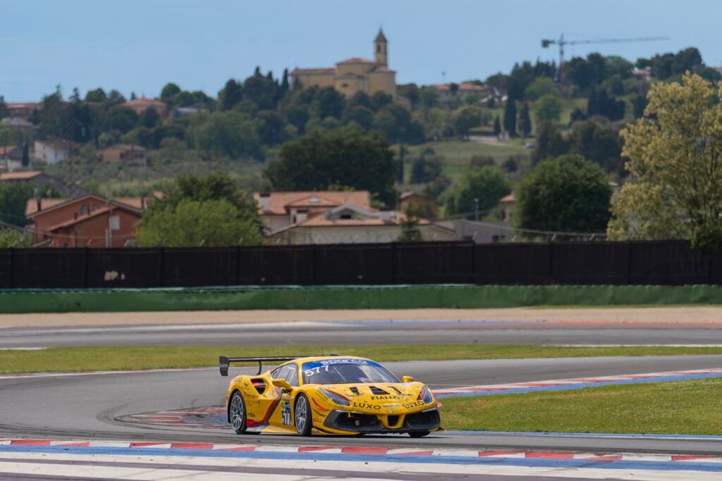 Gianmarco Ercoli Double TT Racing TT Management secondo posto a Misano Campionato Italiano Gran Turismo