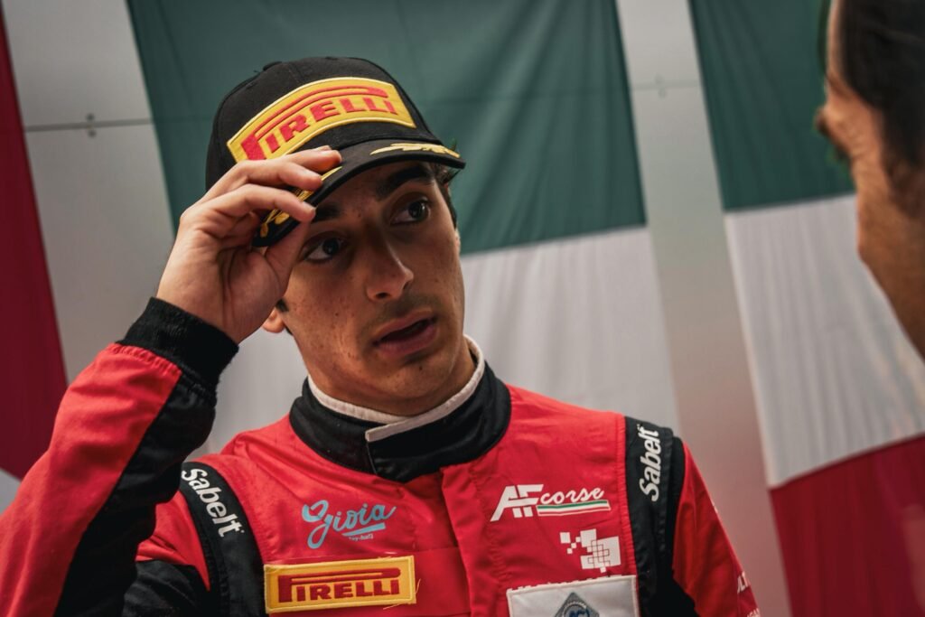 Leonardo Colavita AF Corse TT Management podio a Misano Campionato Italiano Gran Turismo