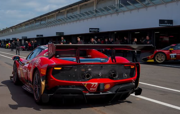 TT Management Hockenheimring Gilles Renmans Ferrari Challenge