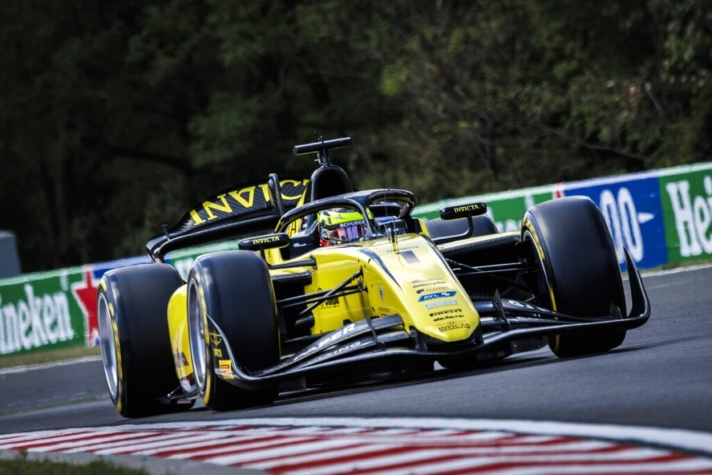 Leonardo Fornaroli in Hungary: picture of Aci Team Italia