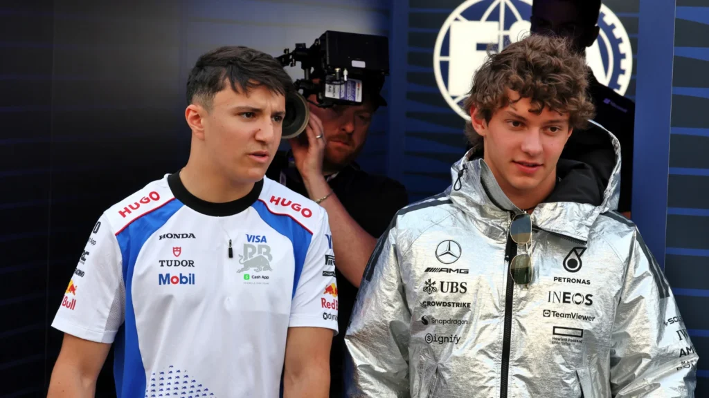 Isack Hadjar e Andrea Kimi Antonelli