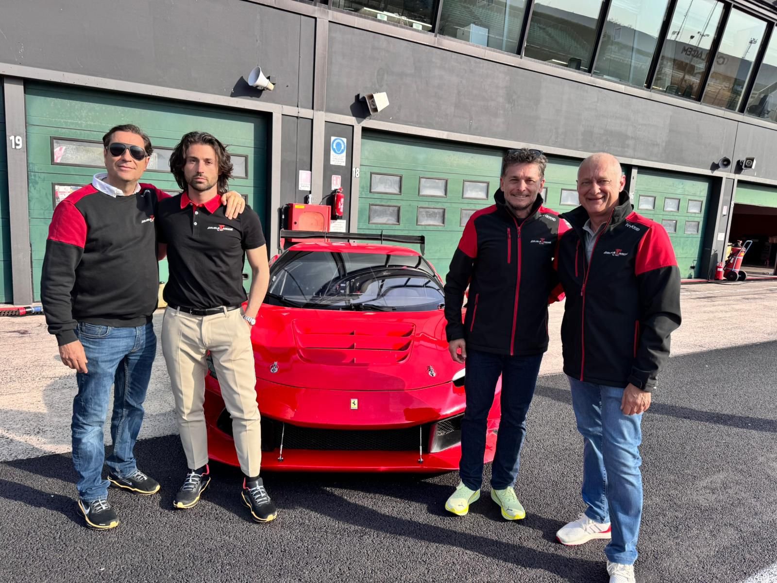 Giancarlo Fisichella e Davide Roda con Double TT Racing nel CIGT Sprint