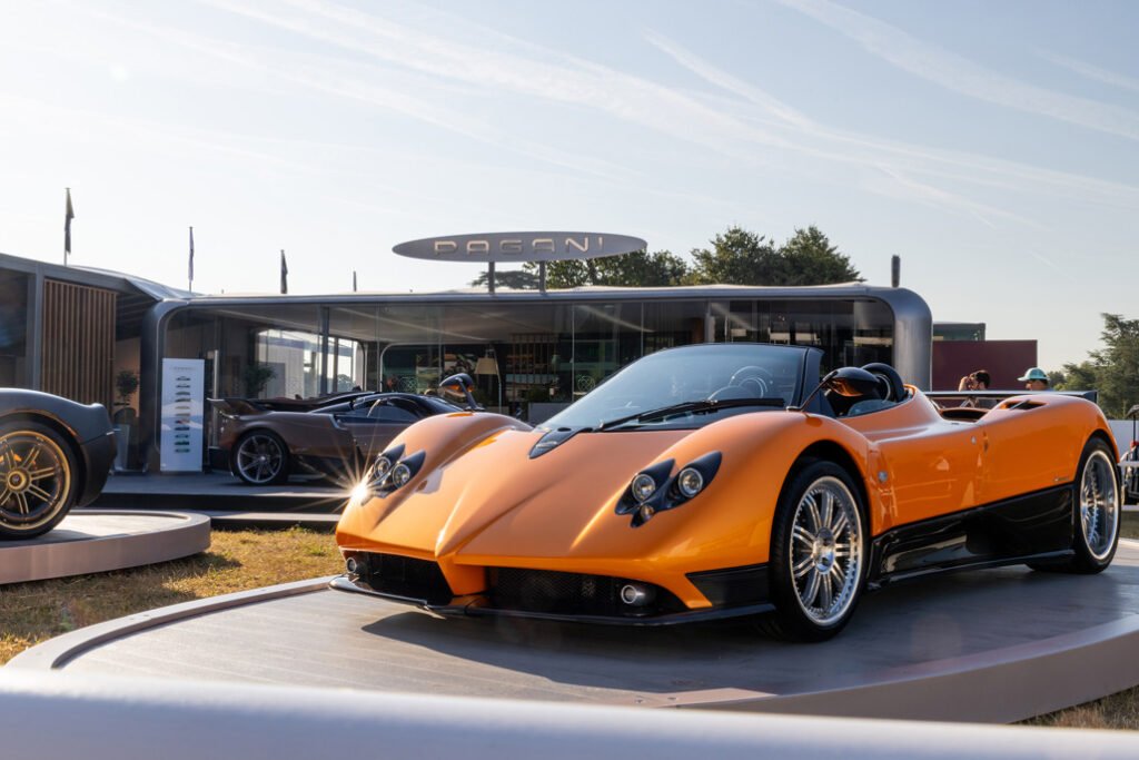 Racediary alla scoperta del “Goodwood Festival of Speed”; insieme dentro l’evento motoristico più importante dell’anno Stand Pagani Goodwood 2026